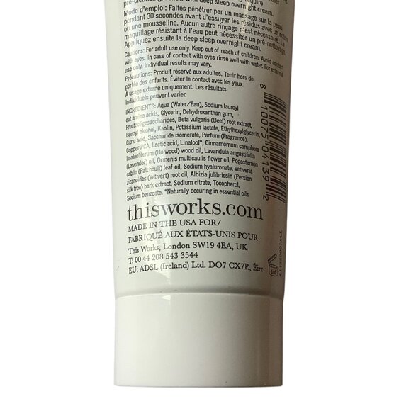 this works Deep Sleep Overnight Cleanser Brightening Oat Amino Hyaluronic 3.3 Oz - Picture 3 of 5